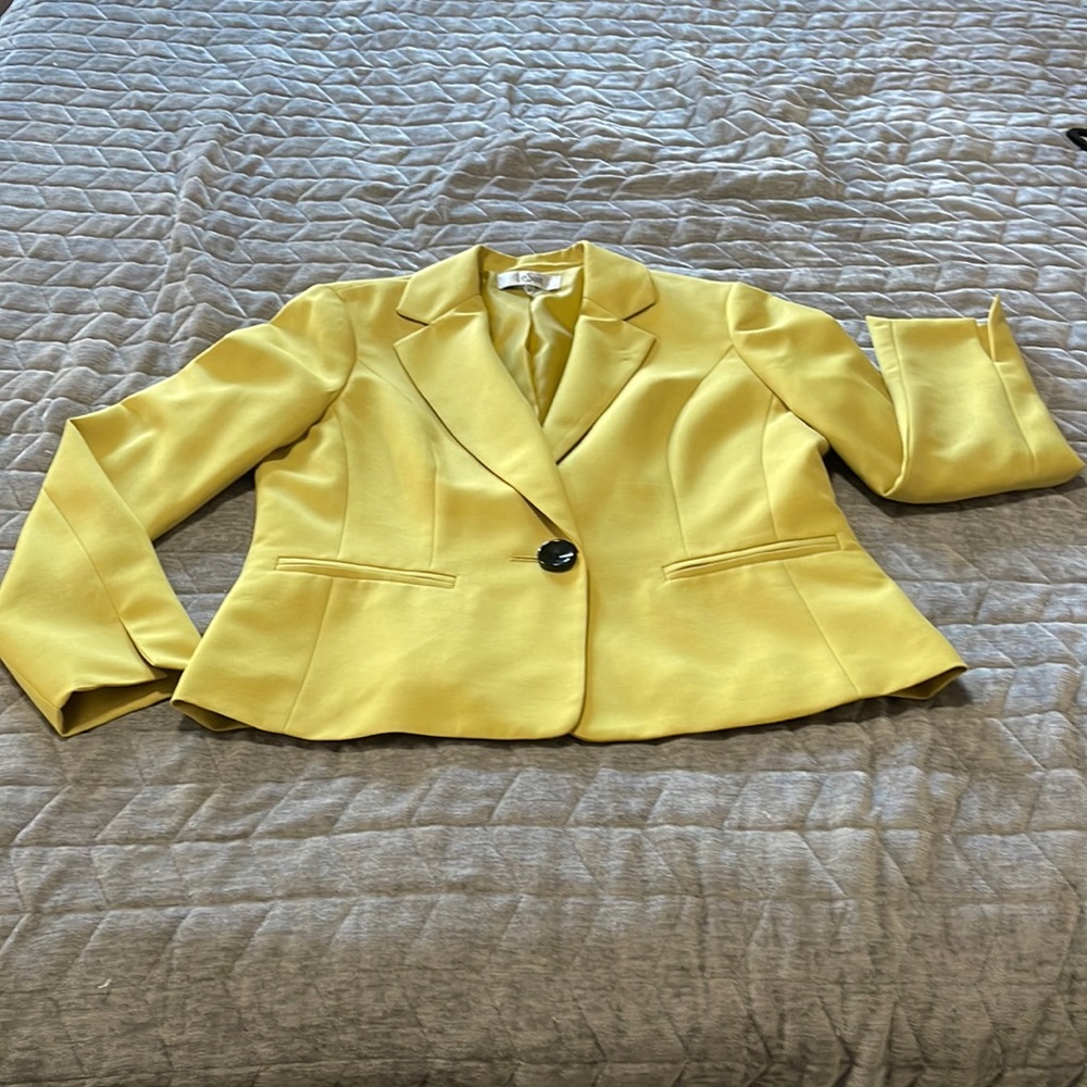 Lined Lesuit Blazer - image 1